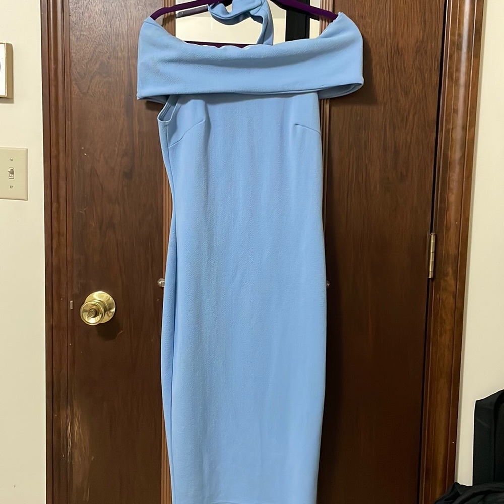Fashion nova baby blue dress size US 8
